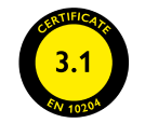 EN 10204-3.1
