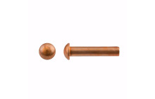 Списък с продукти DIN 660 Нит с полуобла глава мед copper thumb
