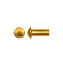 Списък с продукти DIN 660 Нит с полуобла глава месинг brass thumb