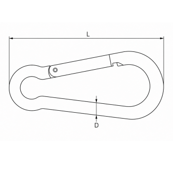 category Карабина DIN 5299 blueprint thumb