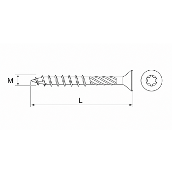 category Винт за дърво torx 17 торнадо несертифициран blueprint thumb
