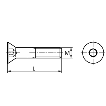 category DIN 7991 Винт фрезенков 10,9 blueprint thumb