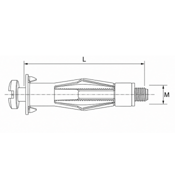 category Метален дюбел за кухини с винт HM fischer blueprint thumb