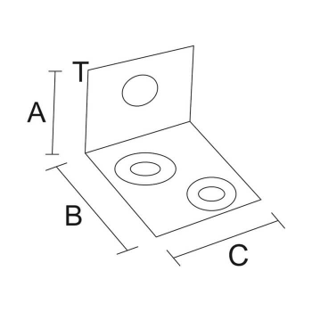 category Планка мебелна ъглова, стопер, поцинкована blueprint thumb