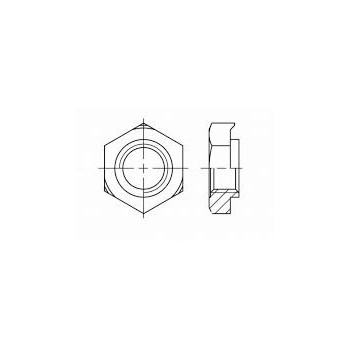 category DIN 929 Гайка шестостенна за точково заваряване blueprint thumb