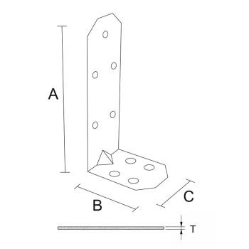 category Планка ъглова подсилена разнораменна, ЧЕРНА blueprint thumb