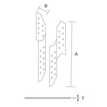 category Планка свързваща, поцинкована blueprint thumb