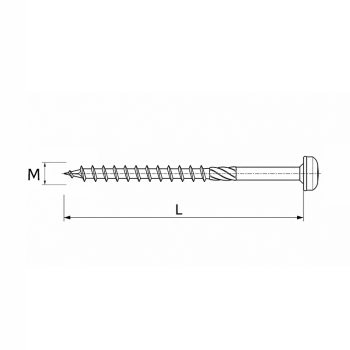 category Синьо поцинкован винт за дърво fischer FPF II PTP blueprint thumb