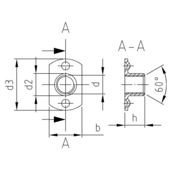 category Гайки неръждаеми за точково заваряване А2 blueprint thumb