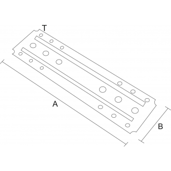 category Планка плоска, оребрена, ЧЕРНА blueprint thumb