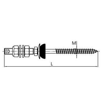 category Монтажен неръждаем винт за соларни панели за дървена конструкция blueprint thumb
