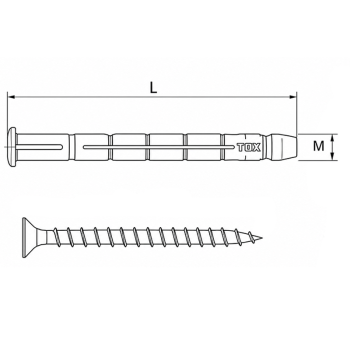 category Дюбел TOX Bizeps винт PZ blueprint thumb