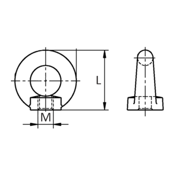 category DIN 582 Ринг гайка неръжднаема А2 blueprint thumb