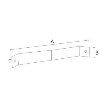 category Конзола ъглова, 90⁰, W - образна, ЧЕРНА blueprint thumb