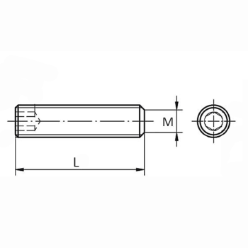 category DIN 913 Стопорен винт с фаски Bl blueprint thumb