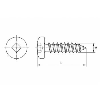 category Самонарезен винт тип HILTI blueprint thumb