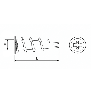 category Дюбел за гипсокартон метален Rawlplug blueprint thumb