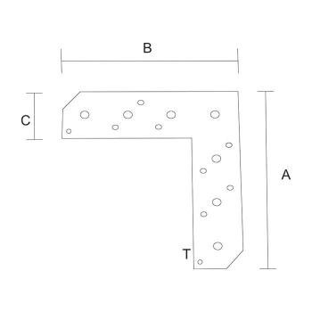 category Планка L - образна, ЧЕРНА blueprint thumb