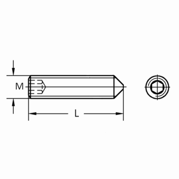 category DIN 914 Стопорен винт с конусен връх Bl blueprint thumb