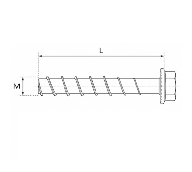 схема на  продукт fischer ULTRACUT FBS II  с шестостенна глава TORX FBS II 8x130 80/65 US TX thumb