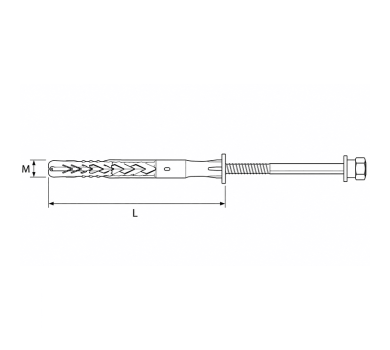 схема на  продукт Дюбел с винт шестостенна глава TORX FISCHER SXRL 10 x 80 FUS thumb