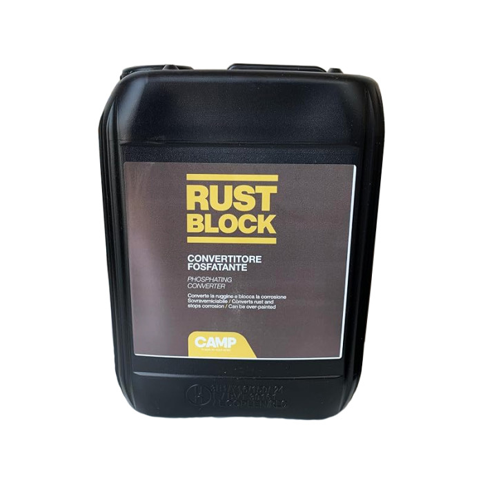 krepezhgroup product CAMP Rust Block Phosphating Converter - Течен фосфатиращ преобразувател на ръжда, 5 l image