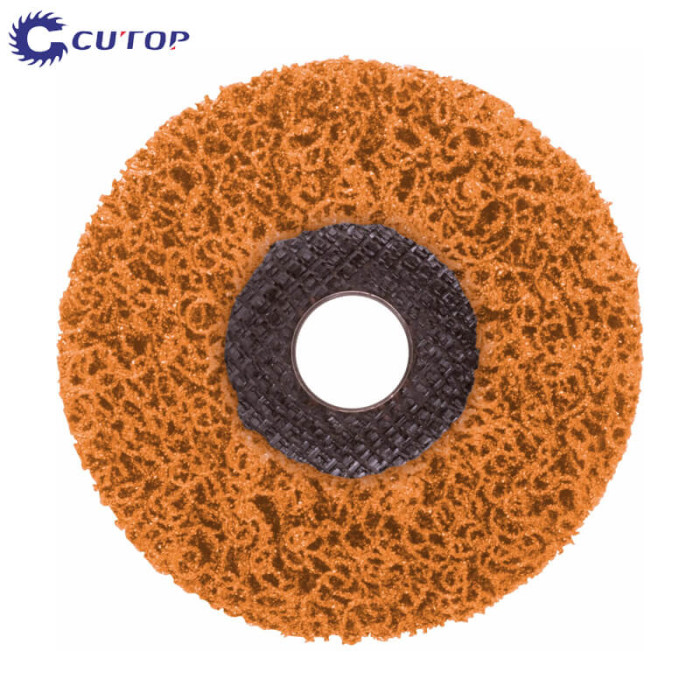 krepezhgroup product Диск за финно шлайфане ø 125 - оранжев/средно твърд, Cutop Special image