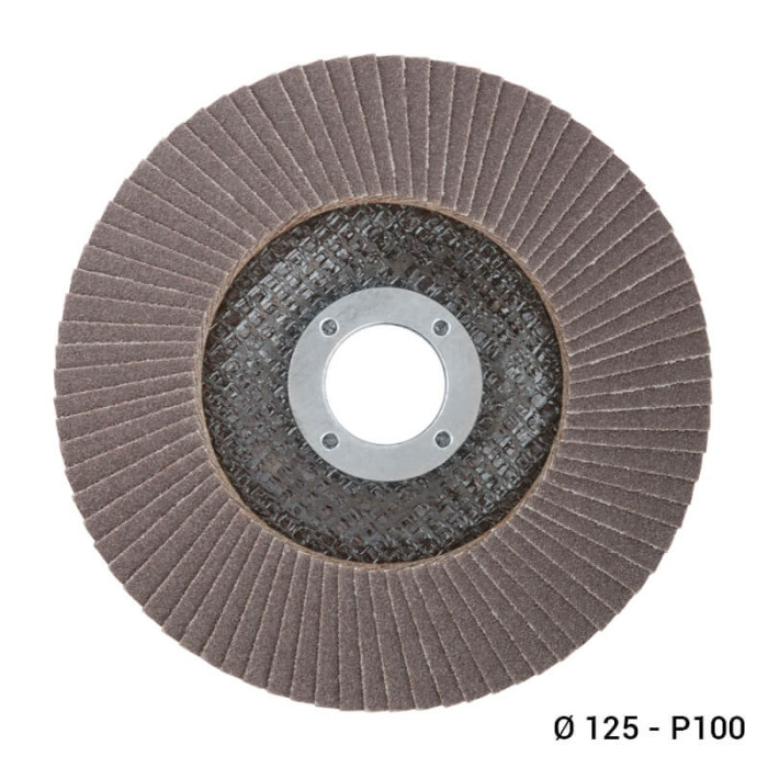 krepezhgroup product Ламелен диск за шлайфане CUTOP Profi - Ø 125 / P100 image