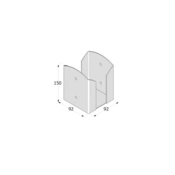 krepezhgroup product Подпора за греда PSPW 90 image
