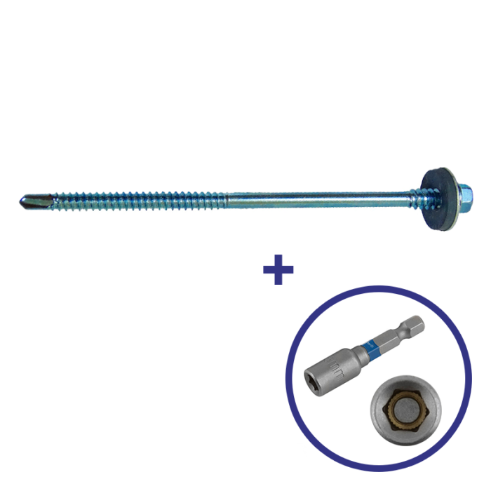 krepezhgroup product DIN 7504 К за сандвич панели 6мм свредло М5,5/6,3х75 image