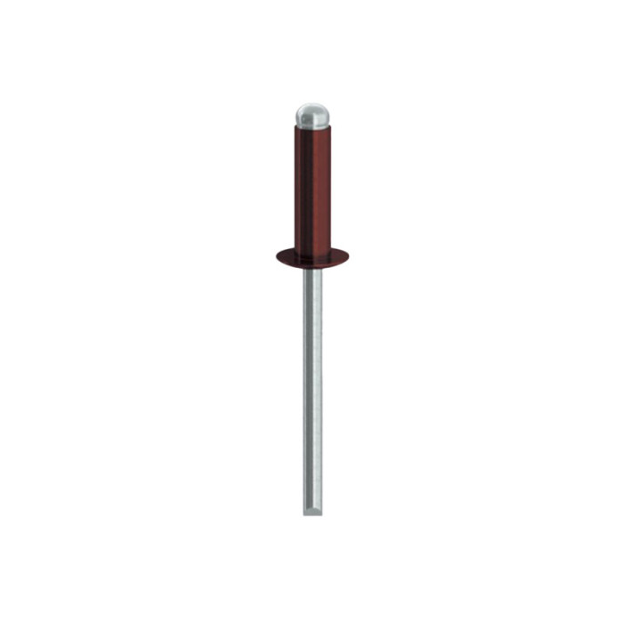 krepezhgroup product Поп-нит, DIN 7337A, Al/St, RAL 3009 Ø 3 x 10 image