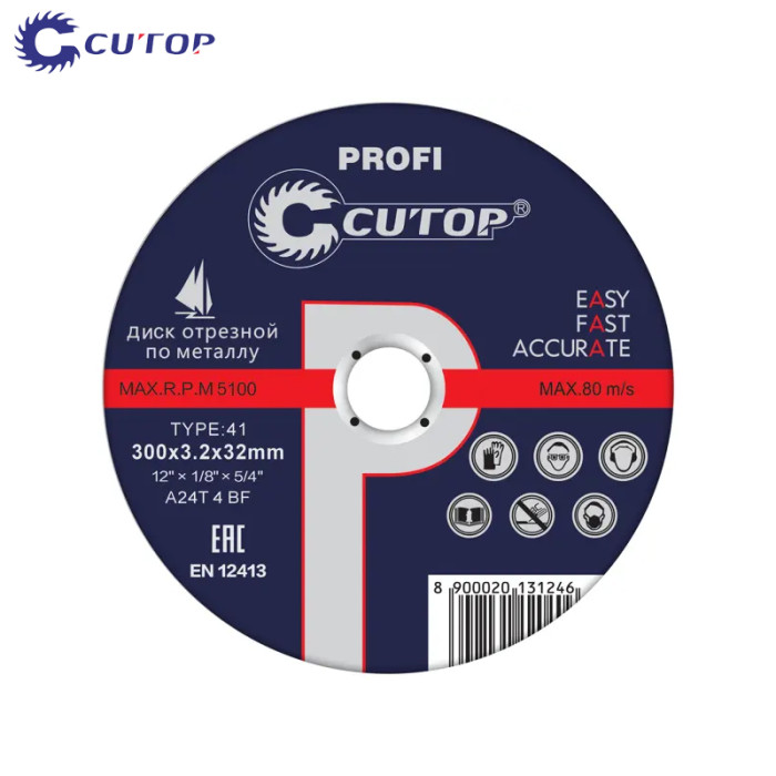 krepezhgroup product Диск за рязане за метал и инокс CUTOP Profi - 300 x 3.5 x 32 mm image