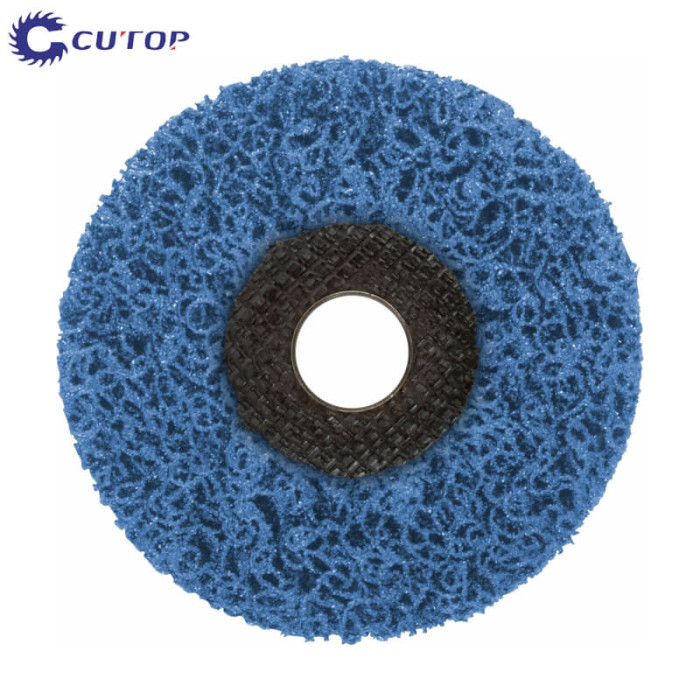 krepezhgroup product Диск за фино шлайфане ø 125 - син/мек, Cutop Special image
