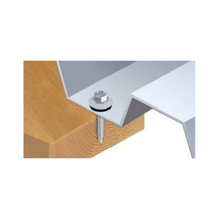 krepezhgroup product Винт самопробивен с шайба метал-дърво WFDOC Zn (200 бр.) image