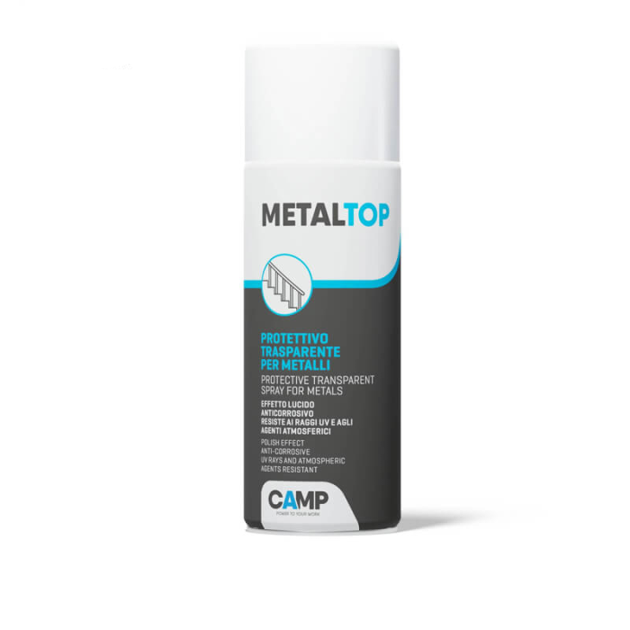krepezhgroup product CAMP Metal Top - Перманентна прозрачна защита за метали, спрей 400 ml image
