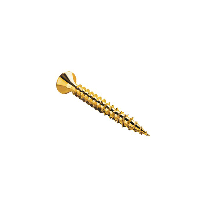 krepezhgroup product Звезден винт за дърво STAR TURN жълто поцинкован 3,0 x 20 (200 бр.) image