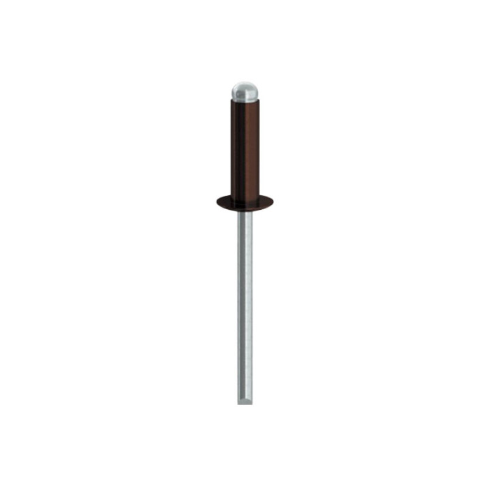 krepezhgroup product Поп-нит, DIN 7337A, Al/St, RAL 8017 Ø 3 x 8 image