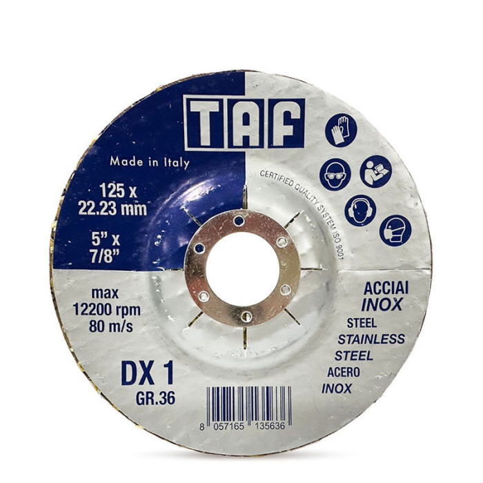 krepezhgroup product Диск за шлайфане с керамично покритие TAF DX1,P36 image
