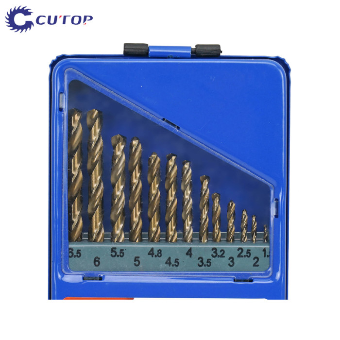 krepezhgroup product Комплект свредла за метал с 5% кобалт, Cutop Profi - 2.0-8.0 мм image