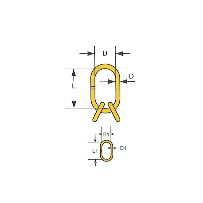 krepezhgroup product Халка двойна 7/8 мм, клас 8 image