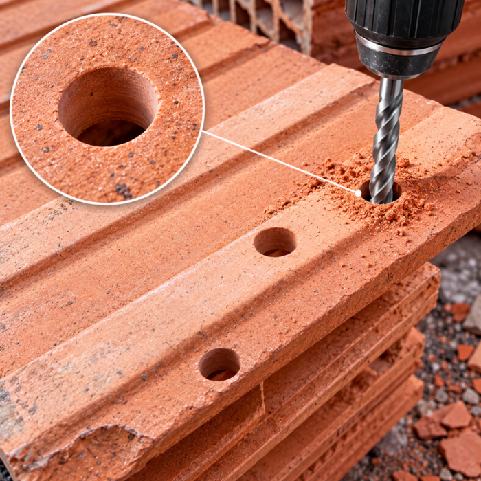 krepezhgroup product Двувърхо свредло за керамика Fischer Pointer U, SDS PLUS 12/150/210 image