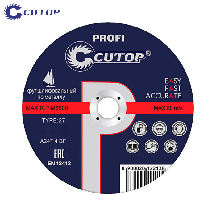 krepezhgroup product Диск за шлайфане на метал CUTOP Professional - 230 x 6.0 x 22.2 mm image