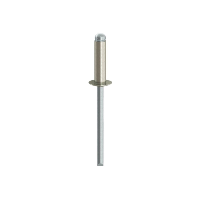 krepezhgroup product Поп-нит, DIN 7337A, Al/St, RAL 9002 Ø 3 x 10 image