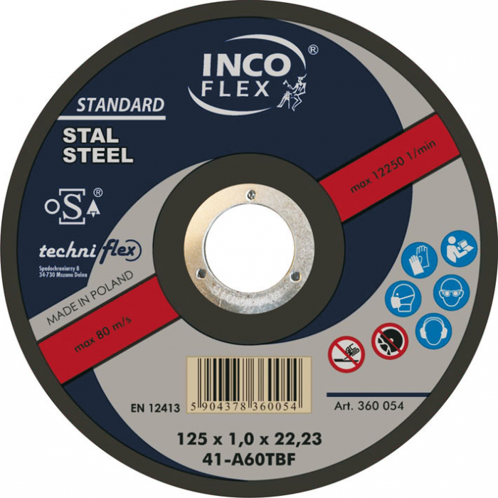 krepezhgroup product Диск за рязане на стомана INCO FLEX - Стандарт 150 x 6,0 x 22,23 (360252) image