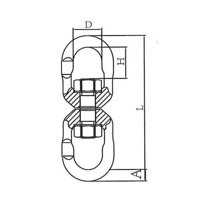 krepezhgroup product Вирбел, ухо/ухо 13 мм, клас 8 image