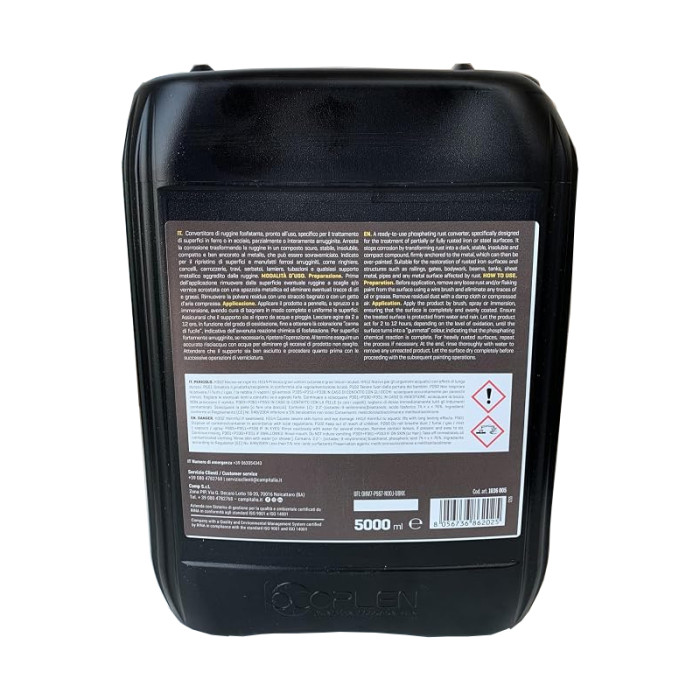 krepezhgroup product CAMP Rust Block Phosphating Converter - Течен фосфатиращ преобразувател на ръжда, 5 l image