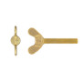 product Болт крилчат DIN 316 месинг М4x10 thumb