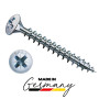 product Универсален самонарезен винт SPAX 88092 с полу-фрезенкова глава, пълна резба и PZ задвижване, покритие WIROX (1000 бр.) thumb