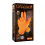 Еднократни нитрилни ръкавици GRIPPAZ® 246, оранжеви, 50 бр., размер 11/2XL